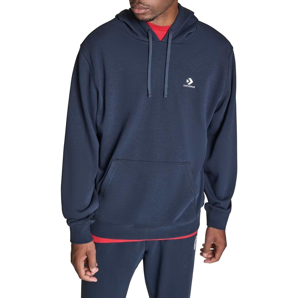 image:imageConverse unisexadult Left Chest Star Chevron Pullover SweatshirtBlue