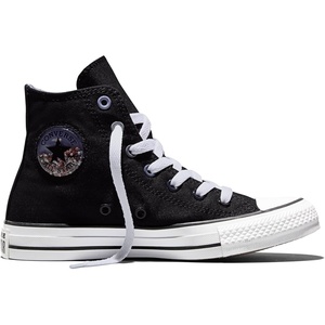 Converse Kids’ Chuck Taylor All Star Beads High Top Sneaker(Black/White/Very Peri)