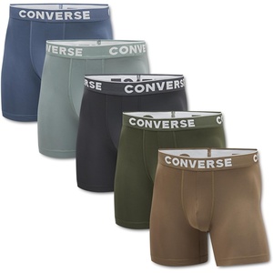 Converse Men’s 5-Pack Boxer Brief(Mushroom Forage)