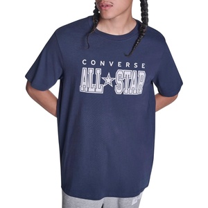 Converse Men’s All Star Cotton T-Shirt(Navy)
