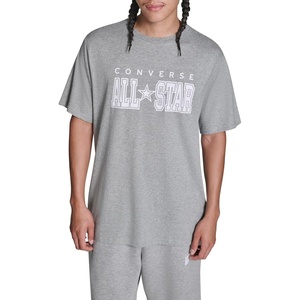 Converse Men’s All Star Cotton T-Shirt(Vintage Grey Heather)
