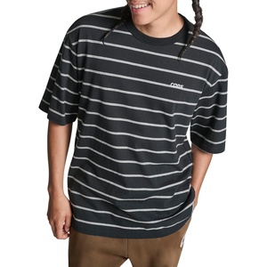 Converse Mens Cons Premium Stripe T-Shirt(Grey)