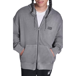 Converse Mens Cons Premium Zip-Up Hoodie Sweatshirt(Grey)