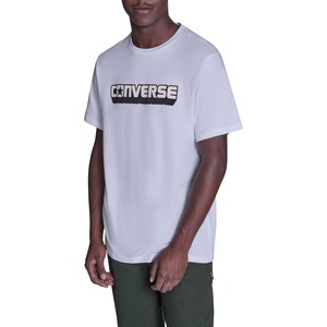Converse Men’s Dimension Logo T-Shirt(White)
