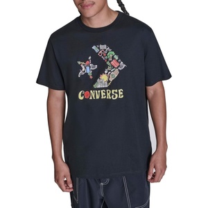 Converse Mens Hotdog Cart T-Shirt(Black)