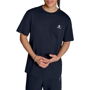 Converse Men’s Left Chest Star Chevron Embroidered Tee(Black)