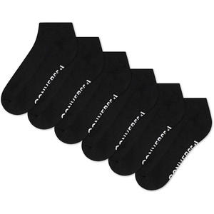 Converse Men’s Low Cut Multi-Pack Socks(Black)