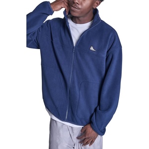 Converse Mens Sneaker Patch Full Zip Jacket(Blue)
