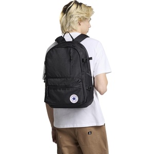 Converse Unisex Adult Chuck Patch Backpack(Black)