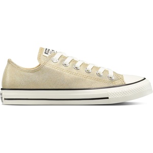 Converse Unisex Adult Chuck Taylor All Star Sparkle Low Top Sneaker(Last Straw/Egret/Black)