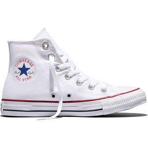 Converse Unisex-Adult Chuck Taylor All Star Canvas High Top Hi Sneakers(Optical White)