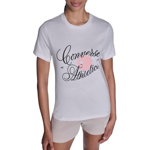 Converse Women’s Basketball Script T-Shirt(White)