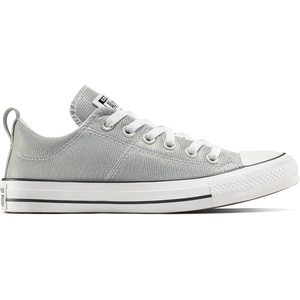 Converse Women’s Chuck Taylor All Star Madison Sparkle Low Top Sneaker(Barely Grey/White/Black)