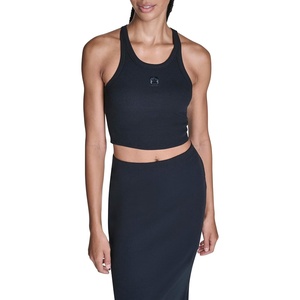 Converse Women’s Cropped Rib Top(Black)