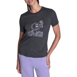 Converse Women’s Happy Sun T-Shirt(Black Heather Combo)