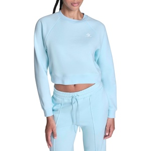 Converse Women’s Star Chevron Embroidered Crewneck Sweatshirt(Rained Out)