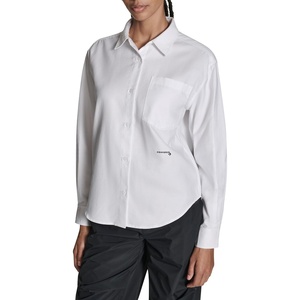 Converse Women’s Striped Oxford Top(White)